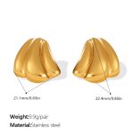 color: EH1317G Gold Earrings
