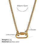 color: XL679G Gold Necklace