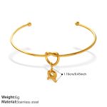 color: SZ347G-PJ431G4 Taurus Gold Solid Pendant