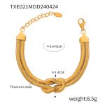 color: TXE021-Gold Bracelet
