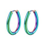 color: Round Wire Drop Colorful Ear Cuff
