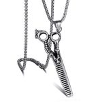 color: Scissors + Stainless Steel Chain