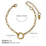 color: SL262G Gold Bracelet