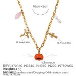 color: XL595G4MM-1 Multi-element Necklace