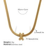 color: XL459GX Gold Necklace
