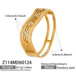 color: Z114-Gold Bangle