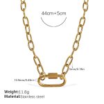 color: XL680G Gold Necklace