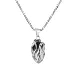 color: Heart + Stainless Steel Chain