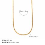 color: XL927G1.5MM Curb Chain
