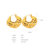 color: F562-Gold Earrings
