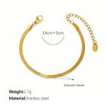 color: SL485G Gold Bracelet