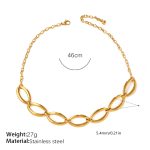color: XL875G Gold Necklace