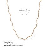 color: XL430G Gold Necklace