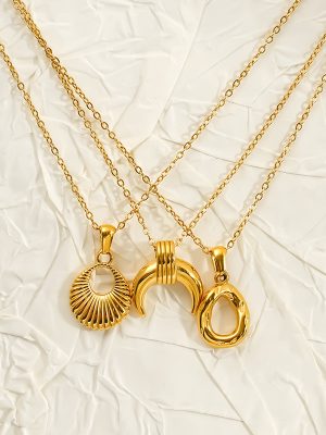 New Versatile Geometric Necklace Ins Personality Simple Clavicle Chain