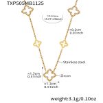 color: TXP505-Gold Necklace 41+5cm
