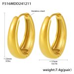 color: F516-Gold Earrings