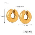 color: F1011-Gold Ear Clip