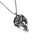 color: Bat & Feather + Stainless Steel Chain