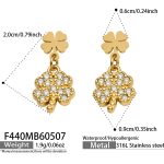 color: F440-Gold Earrings