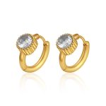 color: MS-768 Gold White Rhinestone