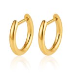color: Titanium Ear Cuff Gold 2.0*8 1 PC
