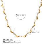 color: XL416G Gold Necklace