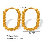 color: EH275 Gold Earrings