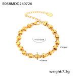 color: TXE058-Gold Bracelet