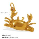 color: PJ905G Gold Pendant