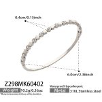 color: Z298-Steel Color Bangle