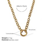 color: XL635G Gold Necklace