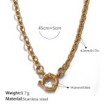 color: XL760G Gold Necklace