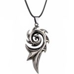 color: Antique Silver Leather Cord