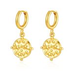 color: Gold Astrolabe Ear Cuff MS-691