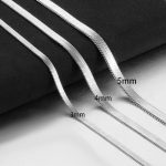 color: 5mm / size: Length 45CM Necklace