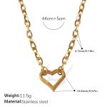 color: XL491G Gold Necklace
