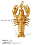 color: PJ935G Gold Pendant
