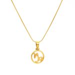color: SP641G-10 (Snake Bone Chain) Capricorn