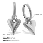 color: EH1264S Silver Earrings