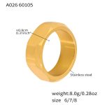 color: A026-Gold Ring / size: US 6