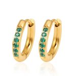 color: MS-860 Green Zircon 2.5*8MM 1 Pair