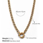 color: XL751G Gold Necklace