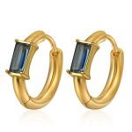 color: MS-763 Gold Blue Rhinestone