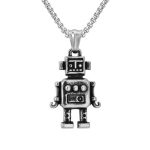 color: Robot + Stainless Steel Chain