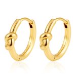color: -2 Knotted Ear Cuff Gold