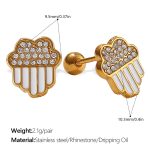 color: EH1249WEG Piercing Stud Earrings