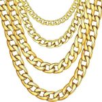 Stainless Steel Bracelet Black and Golden NK Chain Hip Hop Couple All-Match Jewelry