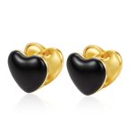 color: -2 Heart Shape Black