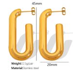 color: EH319 Gold Earrings