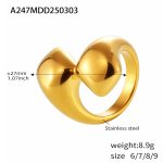 color: A247-Gold Ring / size: US 6